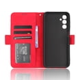 thumbnail image 4 of Case for Samsung M14 5G Cover Adjustable Detachable Card Holder Magnetic closure Leather Wallet Case-Red, 4 of 6
