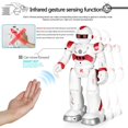 thumbnail image 2 of tredstone Robot RC Contrôle Gestuel Robot Intelligent Télécommande Rouge Stye B, 2 of 9