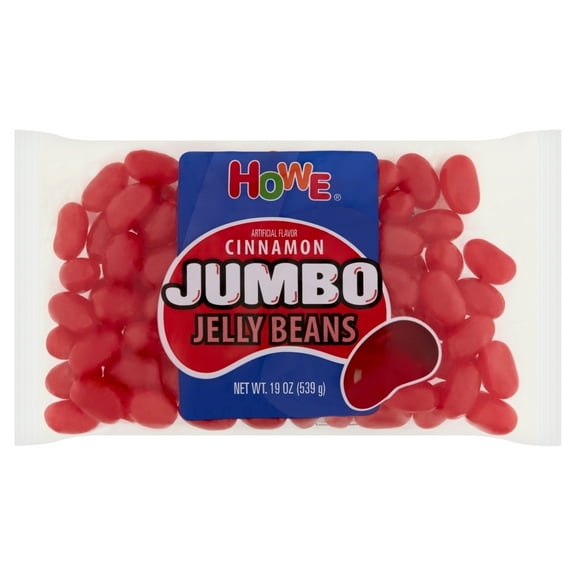 Howe Cinnamon Jumbo Jelly Beans, Jelly Beans 19 oz Bag