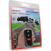iKeyless NISMT055 Nissan 3-Button Remote Replacement Shell