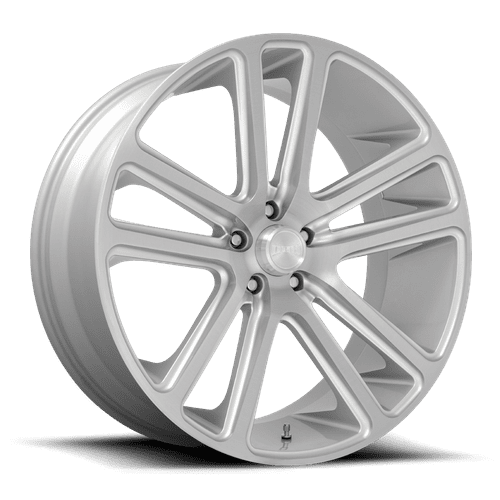 Chrome Wheel with Painted 22 x 9.5 inches /6 x 139 mm, 31 mm Offset DUB BALLER P 