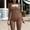 Brown, variant on Women's Ribbed Knit Long Sleeve Bodycon Yoga Jumpsuit Full Body Sports One Piece Romper,shapewear,corset,weight loss,tummy control shapewear