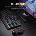 thumbnail image 2 of Teclado Redragon  S101 Gamer Iluminación RGB + Mouse - Negro, 2 of 2