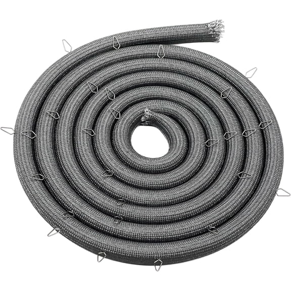 Whole Parts Range Oven Door Seal Gasket (Including 27 Mounting Clips) Part# DG63-00705A - Replacement and Compatible with Some Samsung Ranges or Ovens