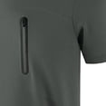 thumbnail image 6 of Hilenly Men's Cooling Ice Silk Running Shirts Quick Dry Short Sleeve Athletic Gym T-Shirts UPF 50+ Outdoor Workout Tshirts, 6 of 7