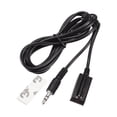 thumbnail image 1 of Cable Extensor de Receptor Infrarrojo Uxcell con Jack de 3.5mm 4.9FT Distancia de Recepción de 26FT Cabeza Cuadrada Negra, 1 of 5