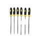 thumbnail image 1 of 6pcs Metal Filing Mini Files Set Hand Woodworking Rasp Needle File 3*150mm, 1 of 5