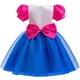 thumbnail image 5 of Disfraz de casa de muñecas Gabby para niñas, disfraz de Carnaval para niños pequeños, ropa de Halloween y Navidad, Vestidos de princesa con flores para niños, 5 of 5