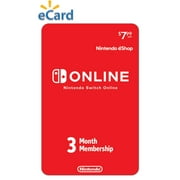 Nintendo Switch Online 3 Month Individual Membership eGift Card [Digital]