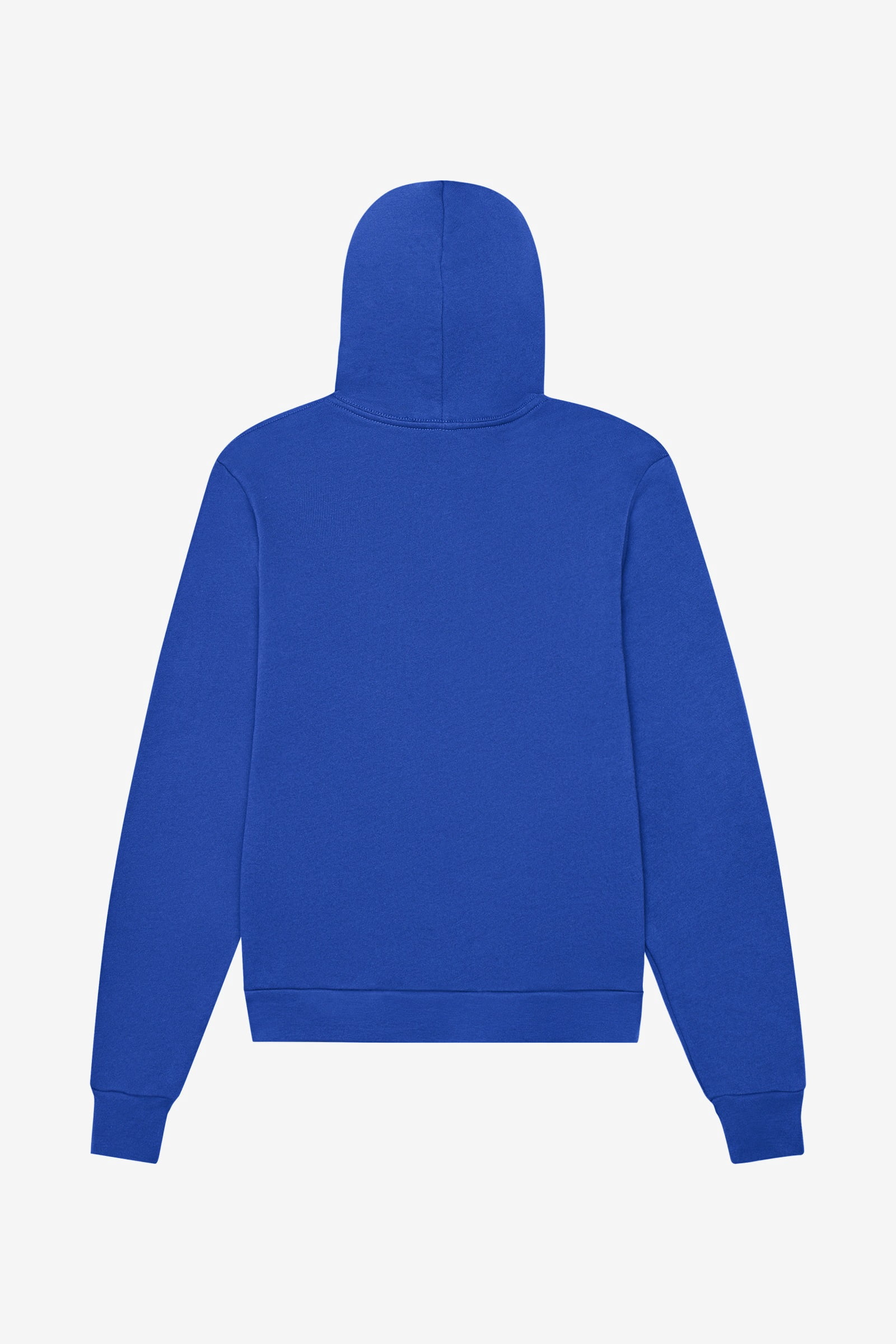 BELLA+CANVAS Adult Crew Neck Personalized Hoodie, Create your own Designs,True Royal, Large, Unisex