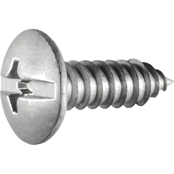 50 DuoDrive Truss Head License Plate Screws For GM