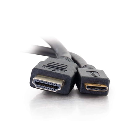 UPC: 0757120506201 | C2G 50620 4K UHD High Speed HDMI to Mini HDMI Cable (60Hz) with Ethernet for 4K Devices  Black (10 Feet  3.04 Meters)