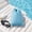 Blue, variant on Portable Travel Shoe Organizer Bags, Waterproof Shoe Storage for Luggage, Shoe Sack for Slippers Sandals and Gym Shoes Travel Accessories