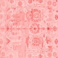 thumbnail image 1 of Ahgly Company Indoor Square Abstract Red Modern Area Rugs, 6' Square, 1 of 4