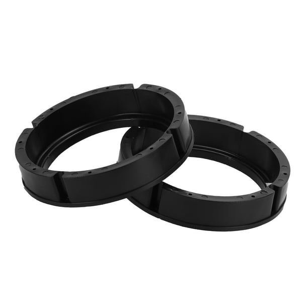 Anillo espaciador de altavoz Unique Bargains, adaptador de espaciador de tweeter para Volkswagen Passat 1998-2016 para 6.5'' ABS 2 Pcs