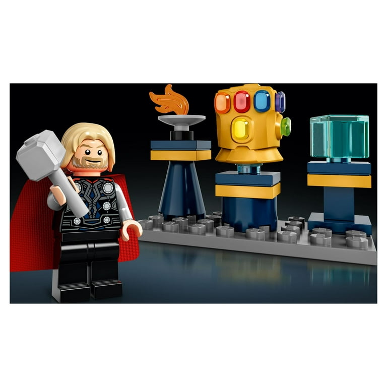 LEGO Marvel Thor’s Hammer Building Set, 76209 Collectible Avengers Infinity  Saga Model with Thor Minifigure, Mini Gauntlet and Tesseract, Gift Idea