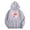 Grey, variant on Oversized Hoodie for Girls Long Sleeve Girls Sweatshirt Lightweight Ocean Pullover Top Kangaroo Pocket Embroidered Girl Clothes Back to School