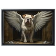 thumbnail image 2 of American Bulldog Dog Memorial Gifts - Waiting At The Door Canvas - Dog Memorial Frames Canvas, Memorial Gift For Pet Loss, Loss Of Dog, Pet Bereavement Gift, Pet Sympathy Gift, 2 of 6