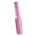 thumbnail image 2 of Plancha de pelo inalámbrica, plancha de pelo portátil, plancha plana inalámbrica recargable por USB para todo tipo de cabello, regalo para mujeres Rosa, 2 of 8