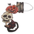 thumbnail image 5 of 1pc Halloween Pumpkin Door Decor Hanging Decor Welcome Door Sign, 5 of 5