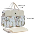 thumbnail image 2 of Bolso de pañales para bebé, cochecito versátil, bolsas de pañales, Bolso de viaje al aire libre impermeable, 2 of 4
