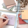 thumbnail image 4 of Sticky Notes, 6 Pads, 3x3 inch, Vintage Colors Self-Stick Pads Sticky Note, Easy to Post for Home, Office, Notebook, 4 of 6