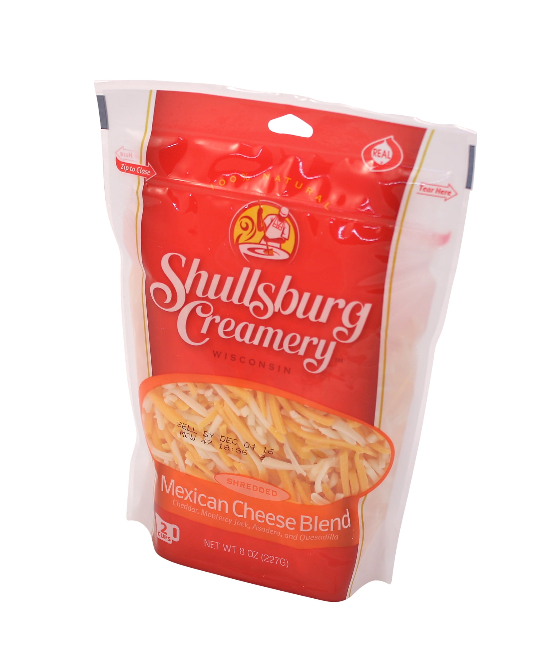Shullsburg Creamery Shredded Mexican Blend Cheese, 8 Oz.