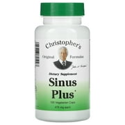 Dr. Christopher's Original Formulas Sinus Plus Formula - 475 mg - 100 Vcaps