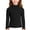 Black, variant on Girls Soft Long Sleeve Top with Neck Lace Trim Cozy Brushed Tee for Toddler Kid Casual Wear Solid Turtleneck Long Sleeve T Shirts Beige 3 Years-4 Years