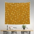 thumbnail image 2 of Pofeuu Honey Bee Gnomes Print Wall Tapestry Decoration Wall Hanging Tapestry 60 x 51 Inch, 2 of 6