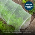 thumbnail image 3 of MEKKAPRO XL Mosquito Bug Screen Netting, 10ft x 20ft (0.95 lbs), Garden Netting for Vegetables, 3 of 5
