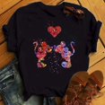 thumbnail image 4 of Camiseta de algodón para niños de Disney Mickey Minnie Mouse, nueva camiseta de moda Harajuku para niña, camiseta de verano de manga corta para bebé, ropa para niño, 4 of 4