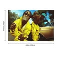 thumbnail image 5 of A$Ap Rocky Tapestry Wall Hanging Home Decoration Wall Blanket Dormitory Living Room Bedroom Backdrop Poster( 60x40inch), 5 of 7