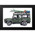 thumbnail image 2 of McCreery, Paul 18x13 Black Modern Framed Museum Art Print Titled - Surf Jeep, 2 of 5