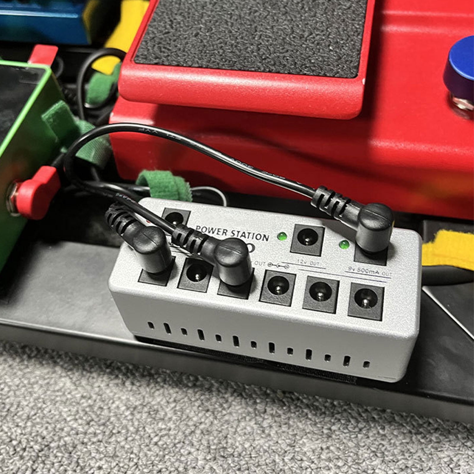 9V Guitar Effect Pedal Power Supply 6/8 Isolated Output Pedal Power Supply Short Circuit /Over Current Protections