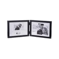 thumbnail image 1 of Malden International Designs Black Concept Wood Picture Frame Double Horizontal 2-5X7 Black, 1 of 5
