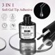 thumbnail image 2 of LILYCUTE 7ml 3 en 1 puntas de gel suave Gel adhesivo 24 Uds puntas postizas extender la función de uñas Gel Soak Off UV LED Gel de uñas, 2 of 5