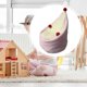 thumbnail image 5 of Sofá de casa de muñecas a escala 1:12, silla en miniatura, decoración para casa de muñecas, hecho a mano Rosa, 5 of 7