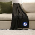 thumbnail image 1 of NHL, NBA, MLB Black Sports Throw Blanket, 50" x 60", 1 of 5