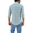 thumbnail image 4 of Camisa Vaquera Wrangler Hombre Manga Larga 51M verde CH, 4 of 6