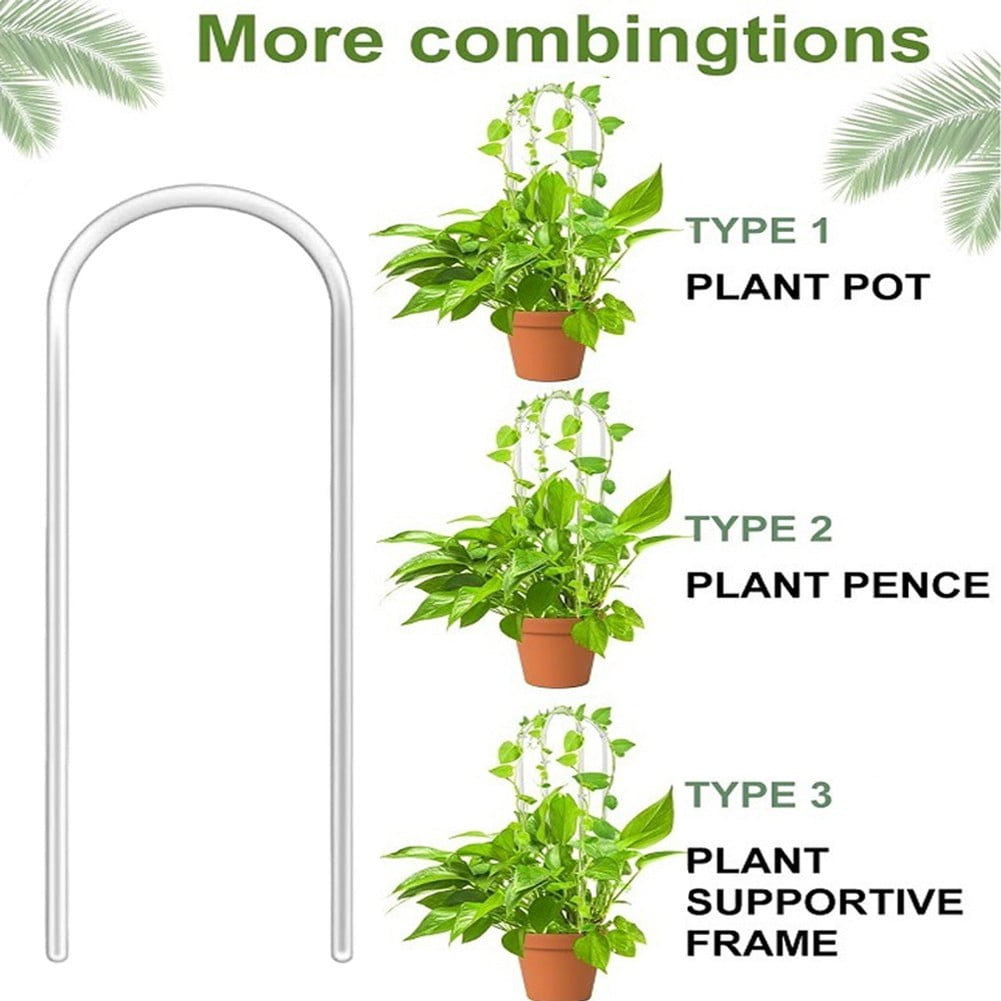 Ana Elegant Design Plant Support Trellis Set of 2 with Installation StrapsHome Decor