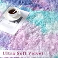 thumbnail image 3 of Fluffy Area Rug, Modern Ultra Soft Plush Tie-Dyed High Pile Shaggy Rug Anti-Slip Fuzzy Rug, 3 of 7