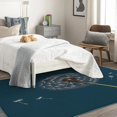 thumbnail image 4 of Dandelion Area Rugs for Bedroom Living Room - 4x6 ft - Plant Carpet for Home Decor - Dandelion Patterned Decorative Indoor Large Rug - Washable & Soft & Non Slip & Low Pile (ZF&7494), 4 of 7