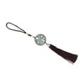 thumbnail image 4 of Emoshayoga Ronda Keychain Colgante de Llavero Redondo de Cuentas de Porcelana, Atractivo y Práctico, Estilo Lindo con Borla para Bolso SY GL 008, 4 of 5