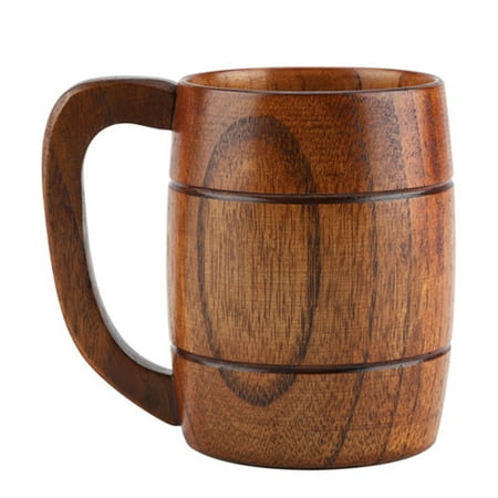 

Wood Beer Cup Wooden Beer Mug Retro For Beer