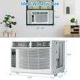 Window AC Unit 6000 BTU, Efficient Cooling Window Air Conditioner with