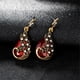 thumbnail image 3 of Set Collar Pendientes Mujeres Joyas de Boda Colgante Pendientes Vintage, 3 of 3