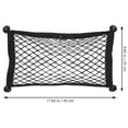 thumbnail image 2 of 2-Pack Stretchable Small Cargo Nets for Car Trunk, Seat Back, Ceiling Storage Organizer, RV Accessories, Mesh, 2 of 6