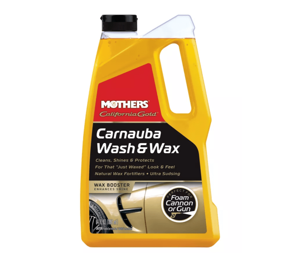 Mothers California Gold Carnauba Car Wash and Wax, 64 oz.