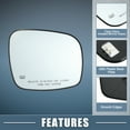 thumbnail image 2 of 68026176AB Coche Conductor Derecho Espejo Cristal para Chrysler para Dodge, 2 of 7